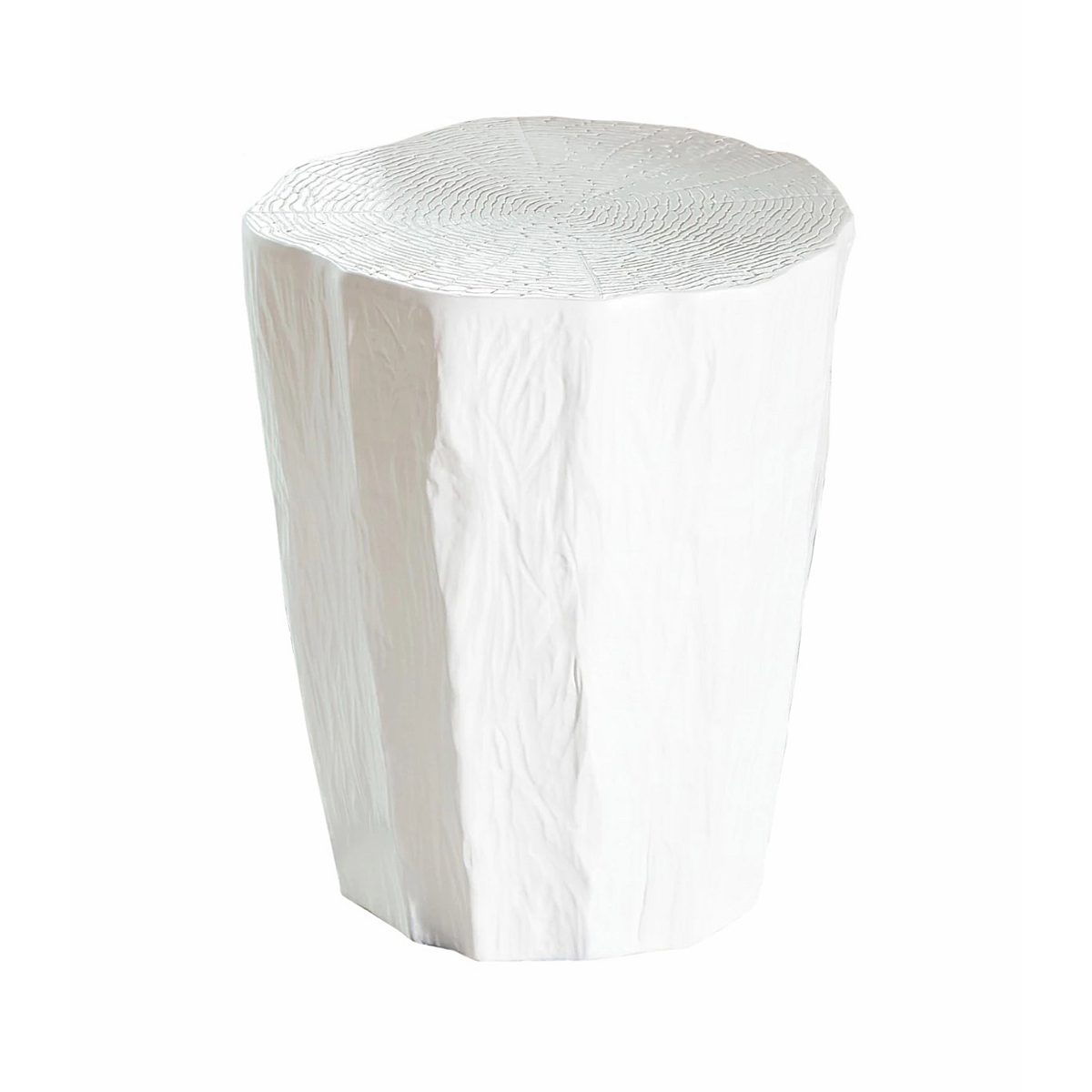 Trunk Stool-White
