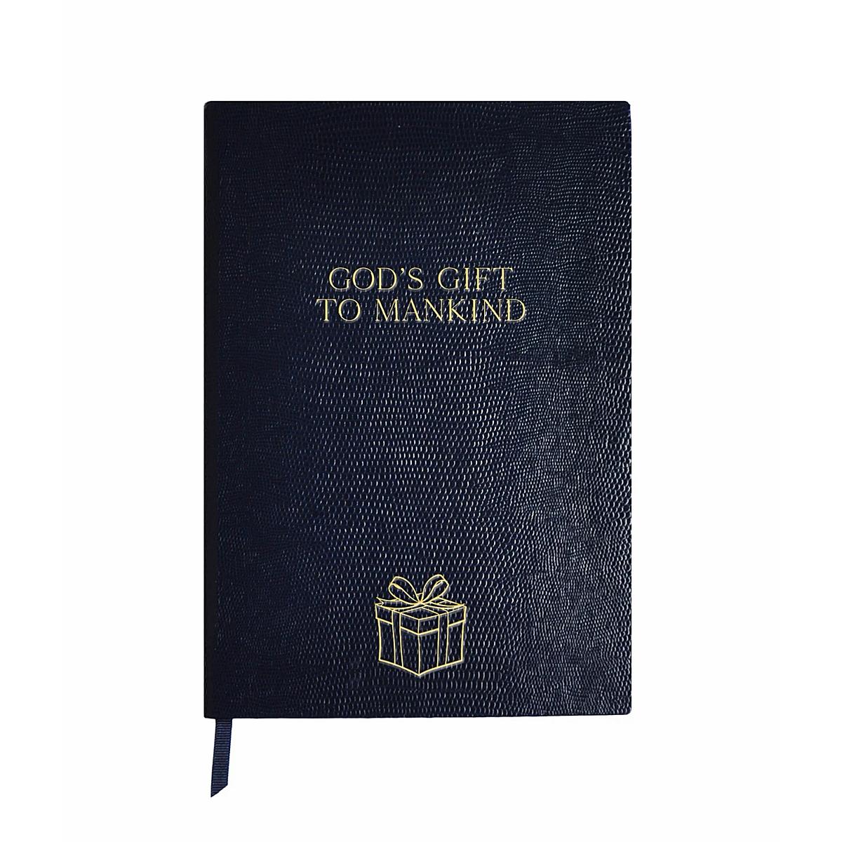 God's Gift Navy Notebook