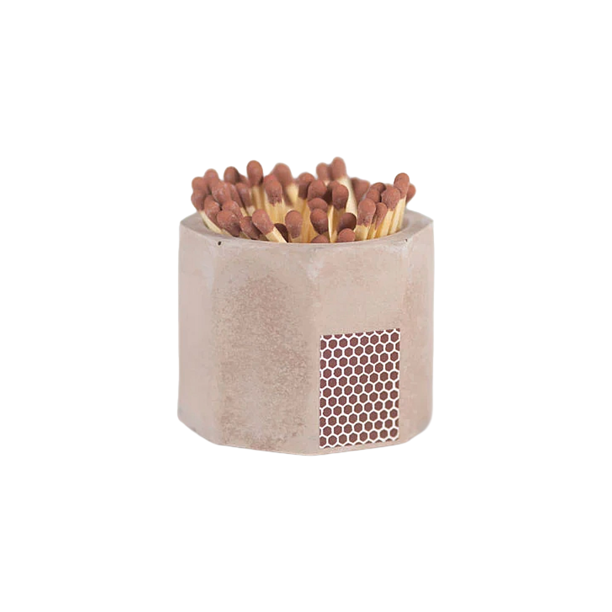 Match Striker & Matches - Brown/Brown