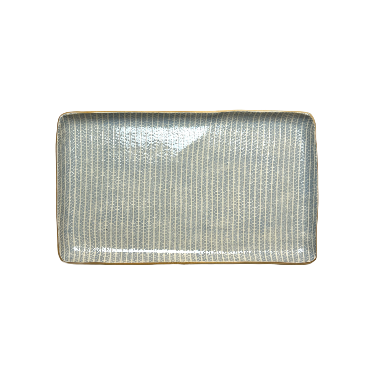 Large Rectangular Stacking Tray - Opal Strata