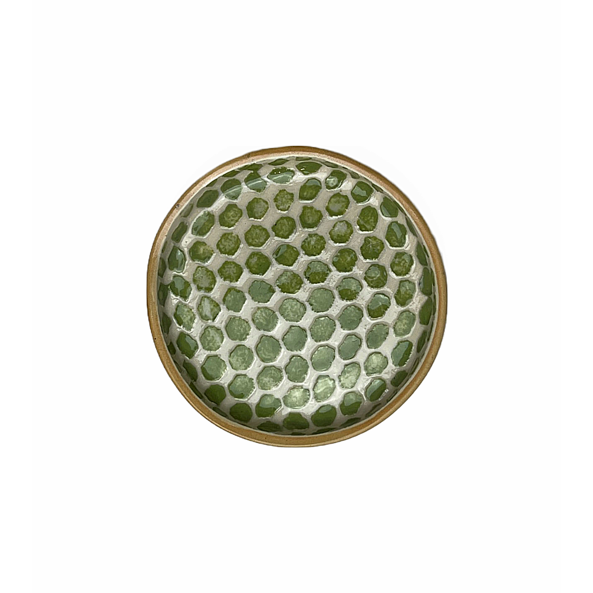 Wine Coaster - Citrus Dot