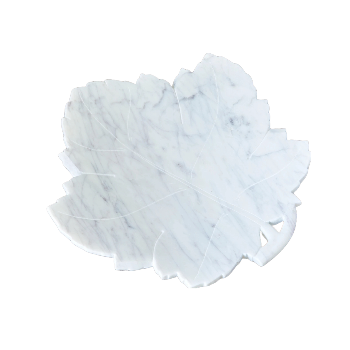 Marble Maple Leaf Plate