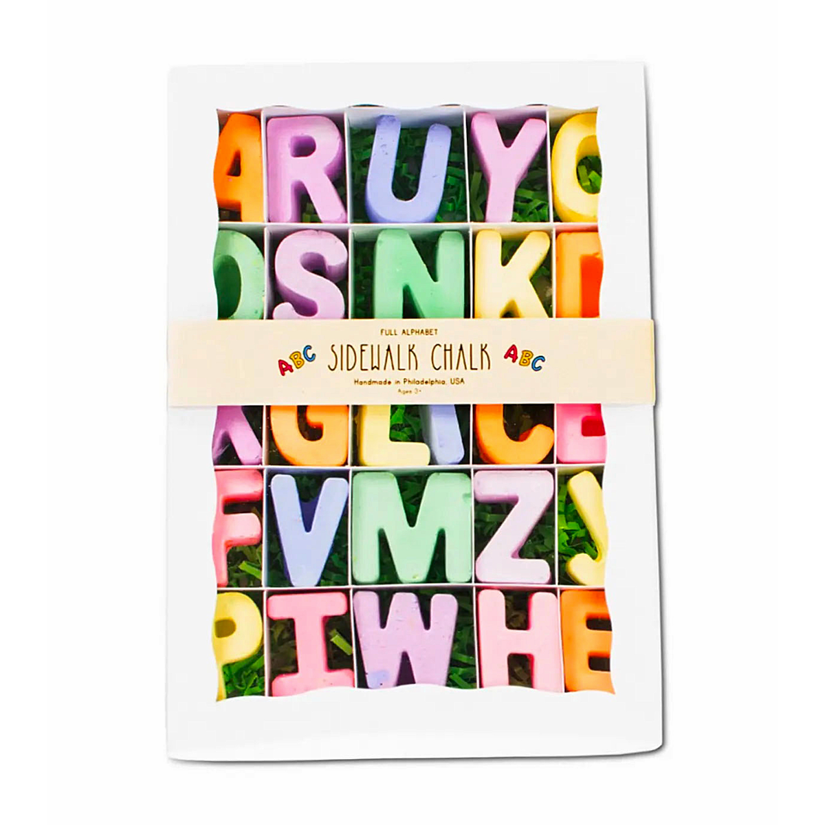 Alphabet Sidewalk Chalk