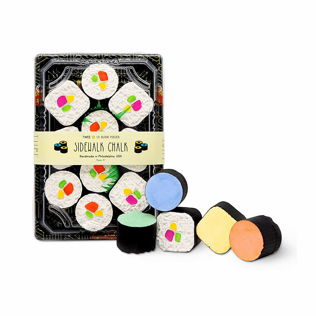 Sushi Sidewalk Chalk