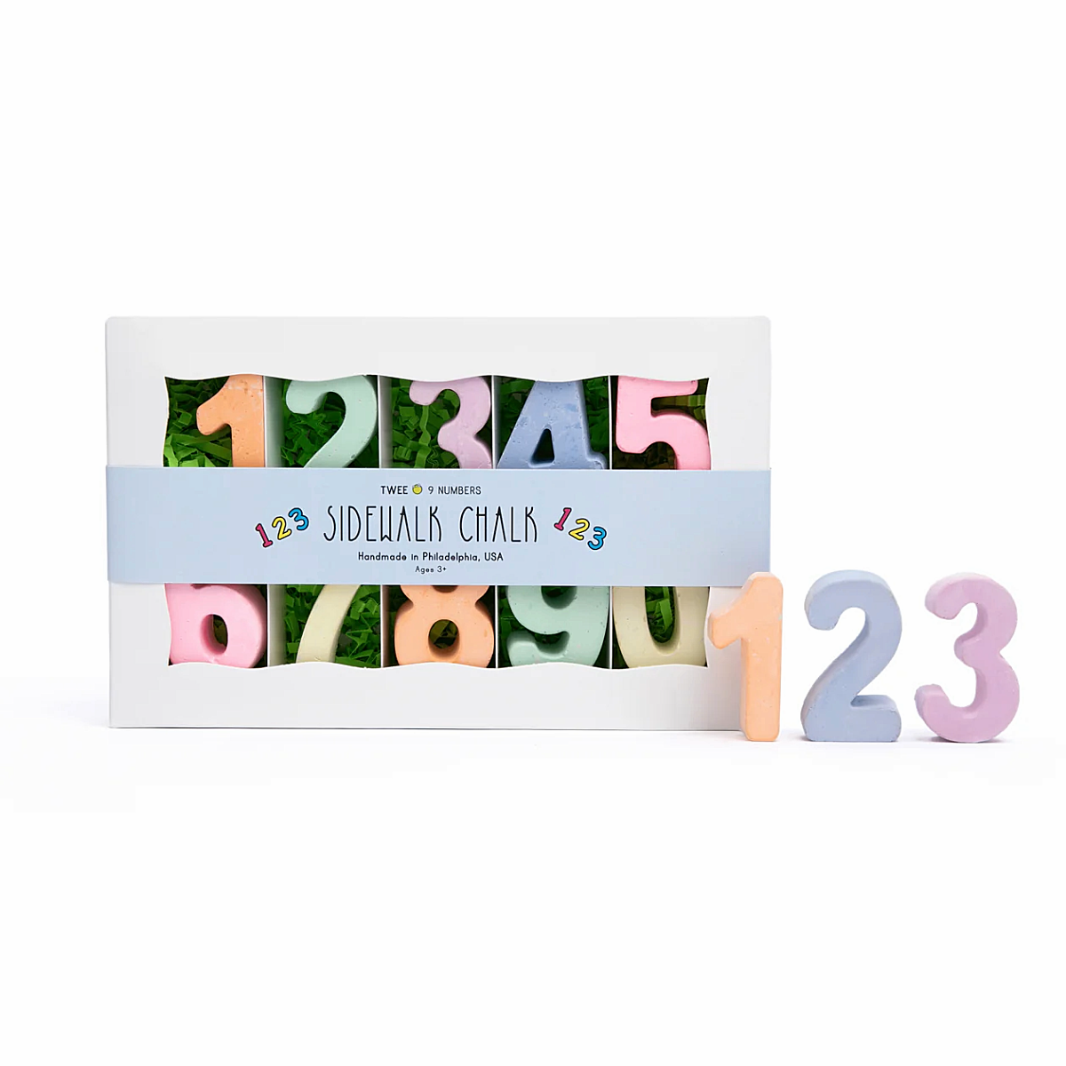 Numbers Sidewalk Chalk