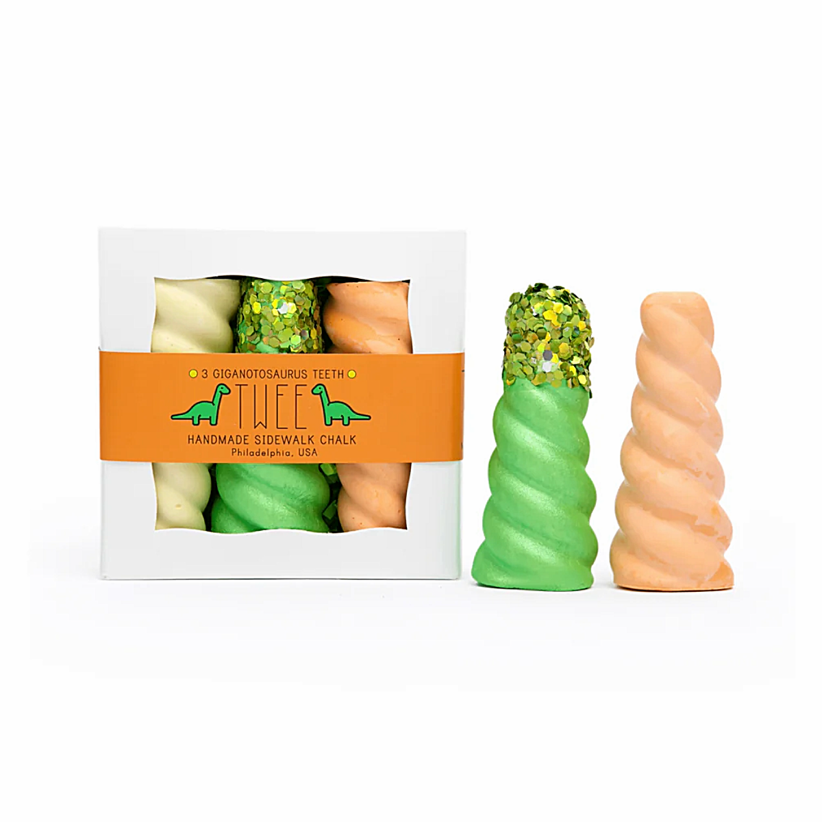 Giganotosaurus Teeth Sidewalk Chalk