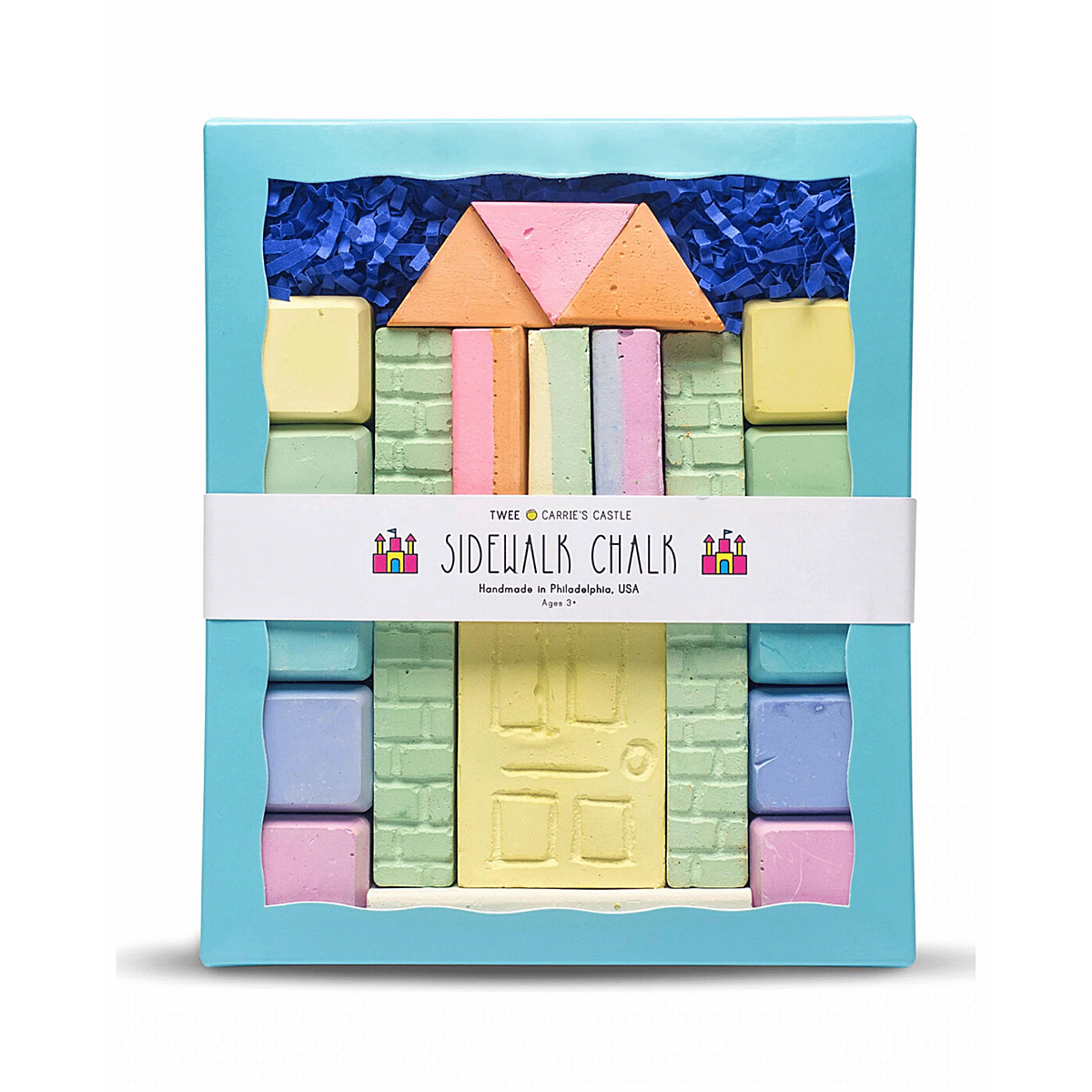 Sidewalk Chalk Castle