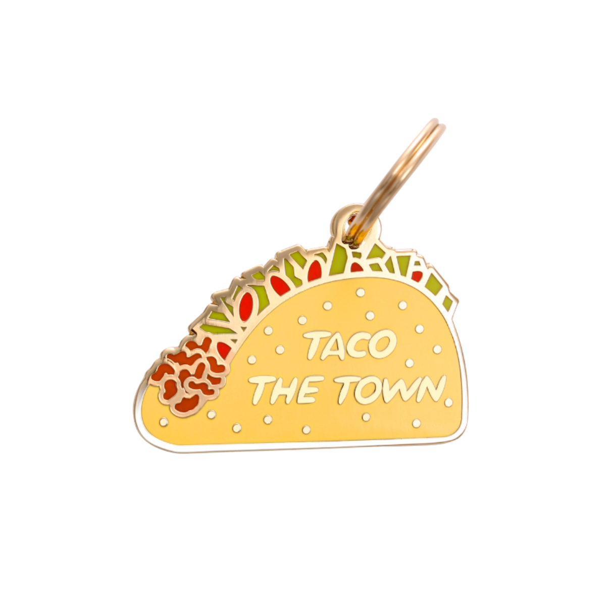 Pet ID Tag - Taco the Town
