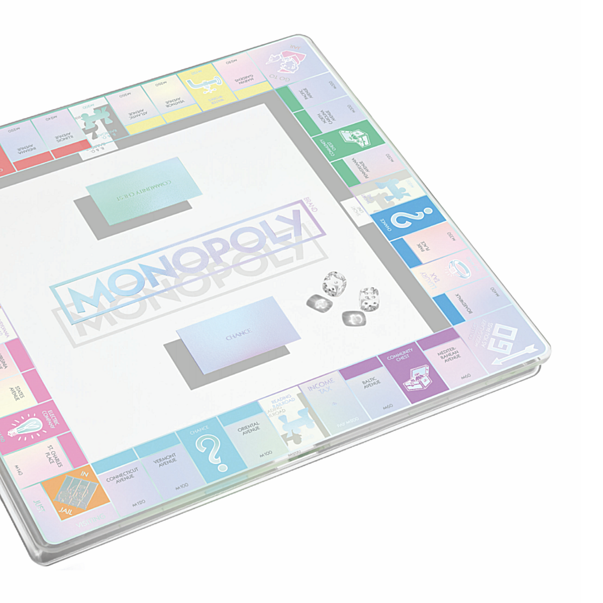 Monopoly Aura Glass Edition