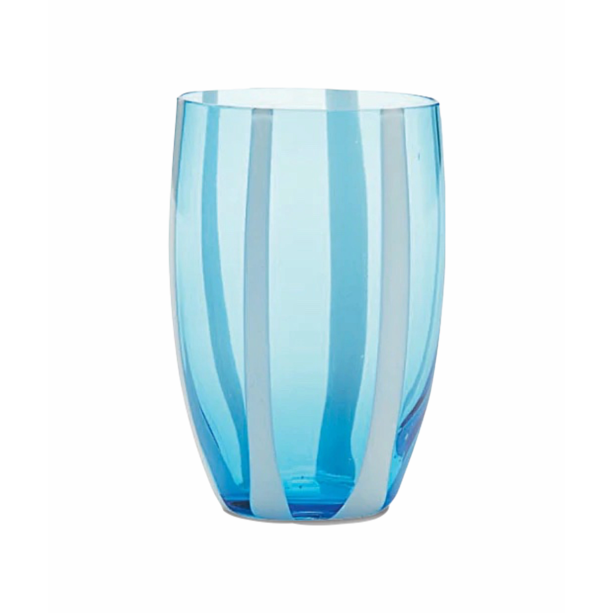 Gessato Tumbler Set/4 - Aquamarine