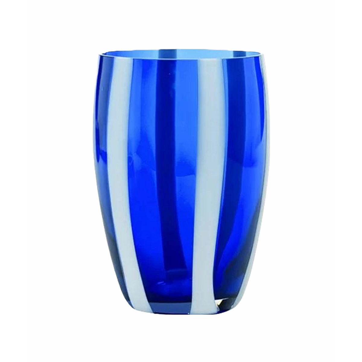 Gessato Tumbler Set/4 - Cobalt
