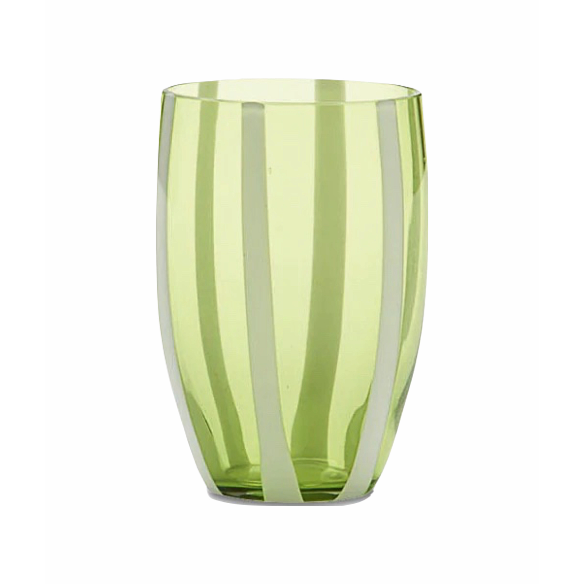 Gessato Tumbler Set/4 - Apple Green