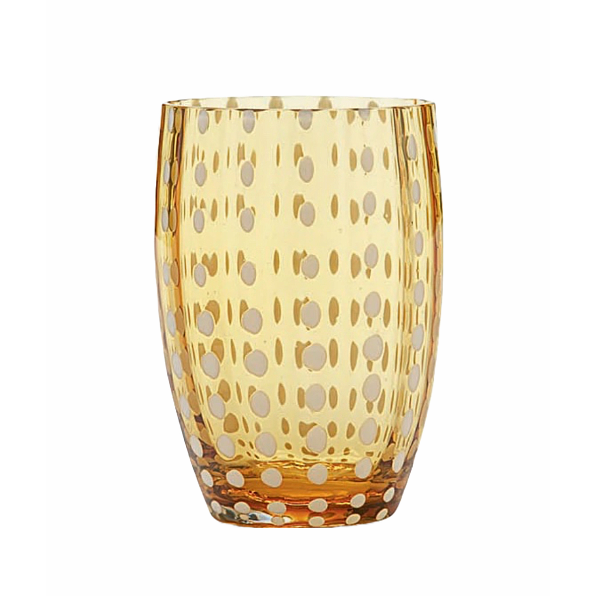 Perle Tumbler Set/4 - Amber