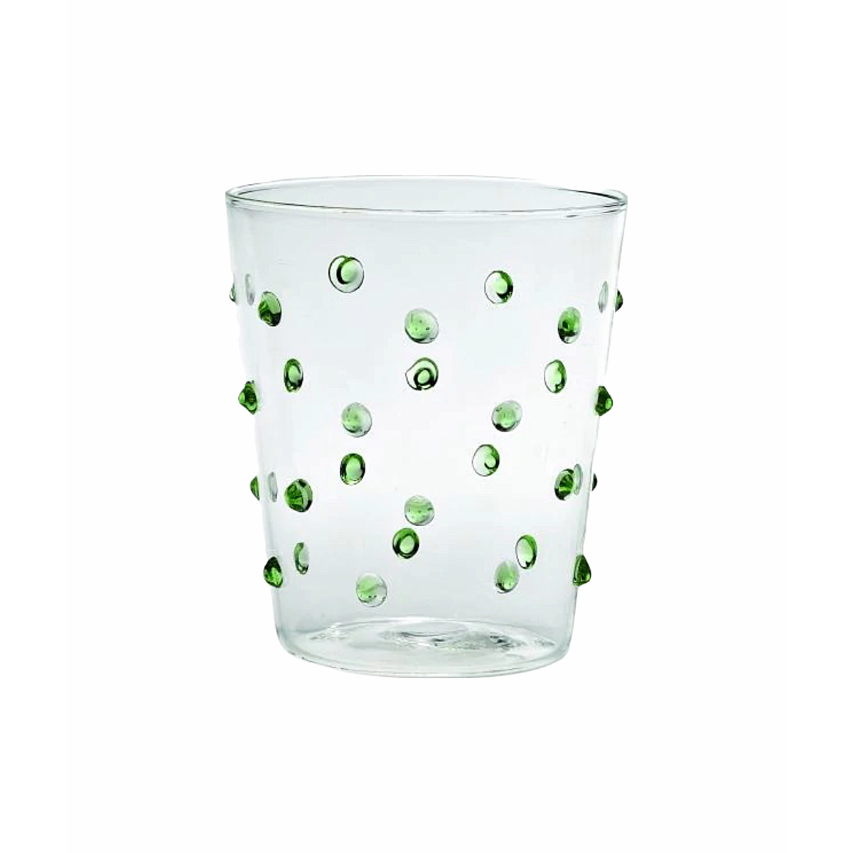 Party Tumbler Set/4 - Green Dots
