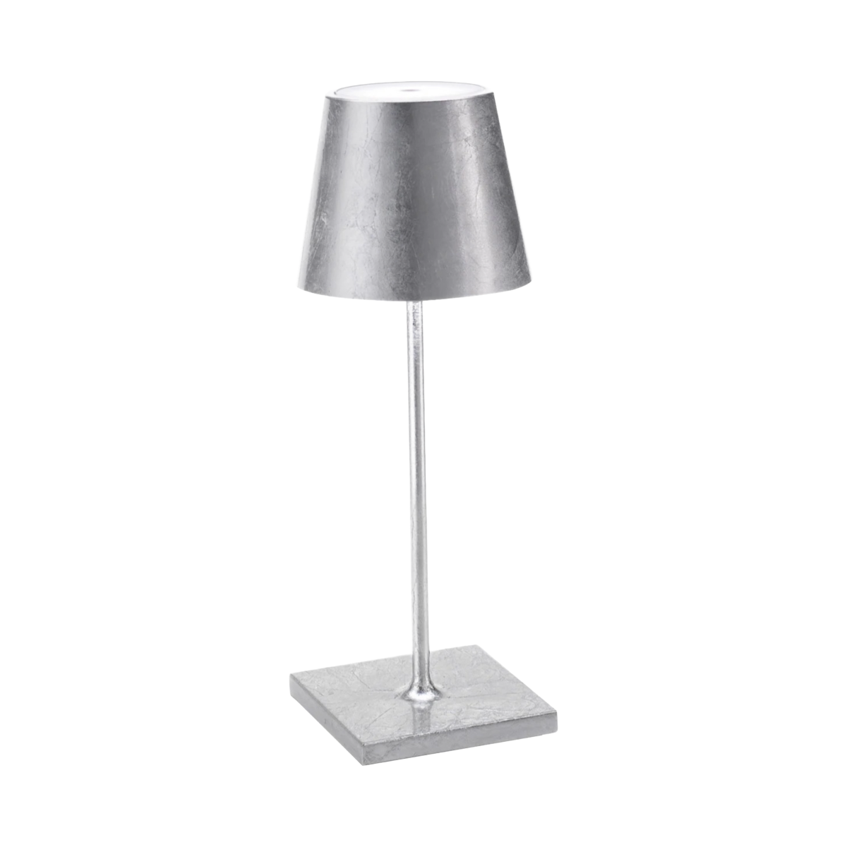 Poldina Pro Mini Cordless Lamp - Silver Leaf