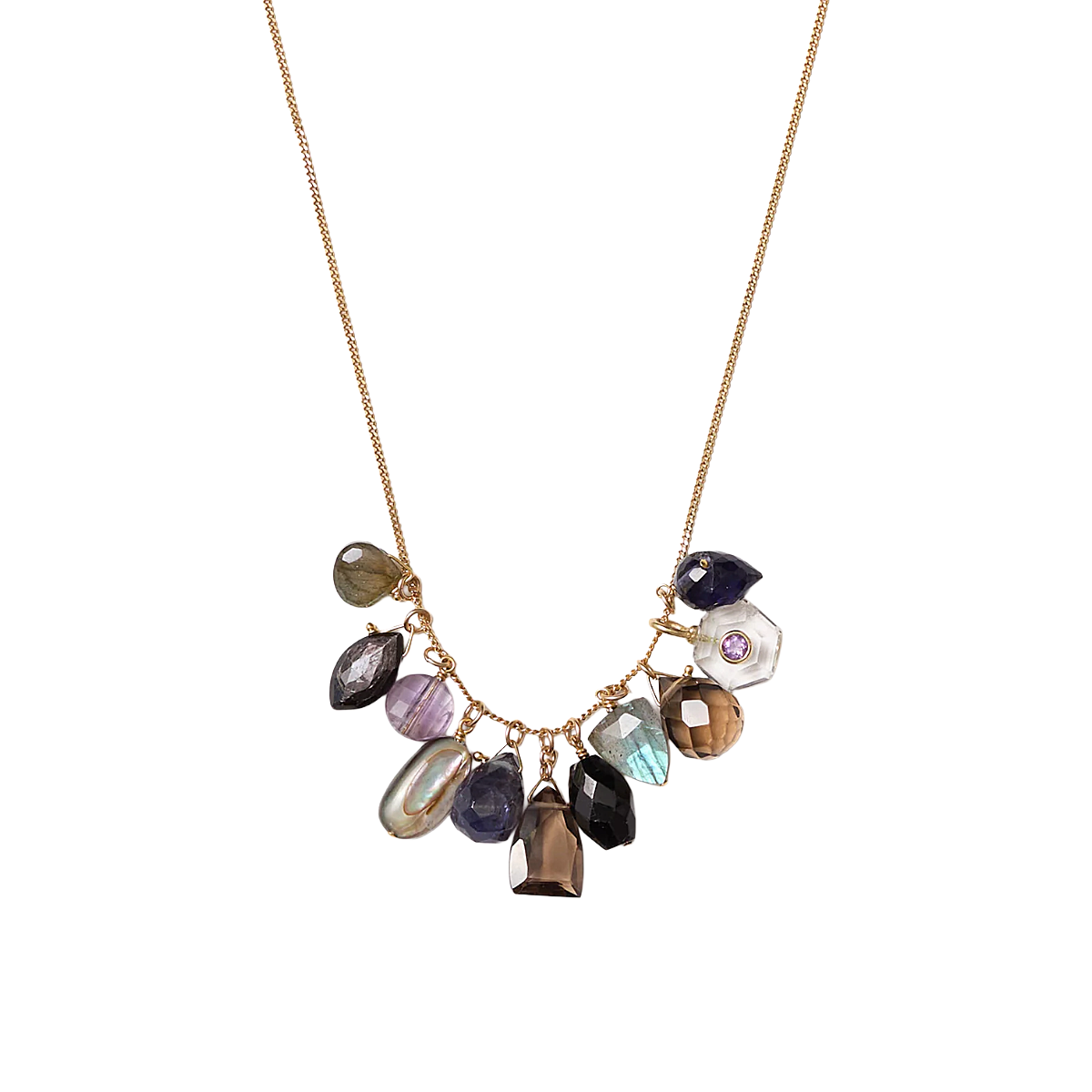 Melody Necklace - Smokey Quartz