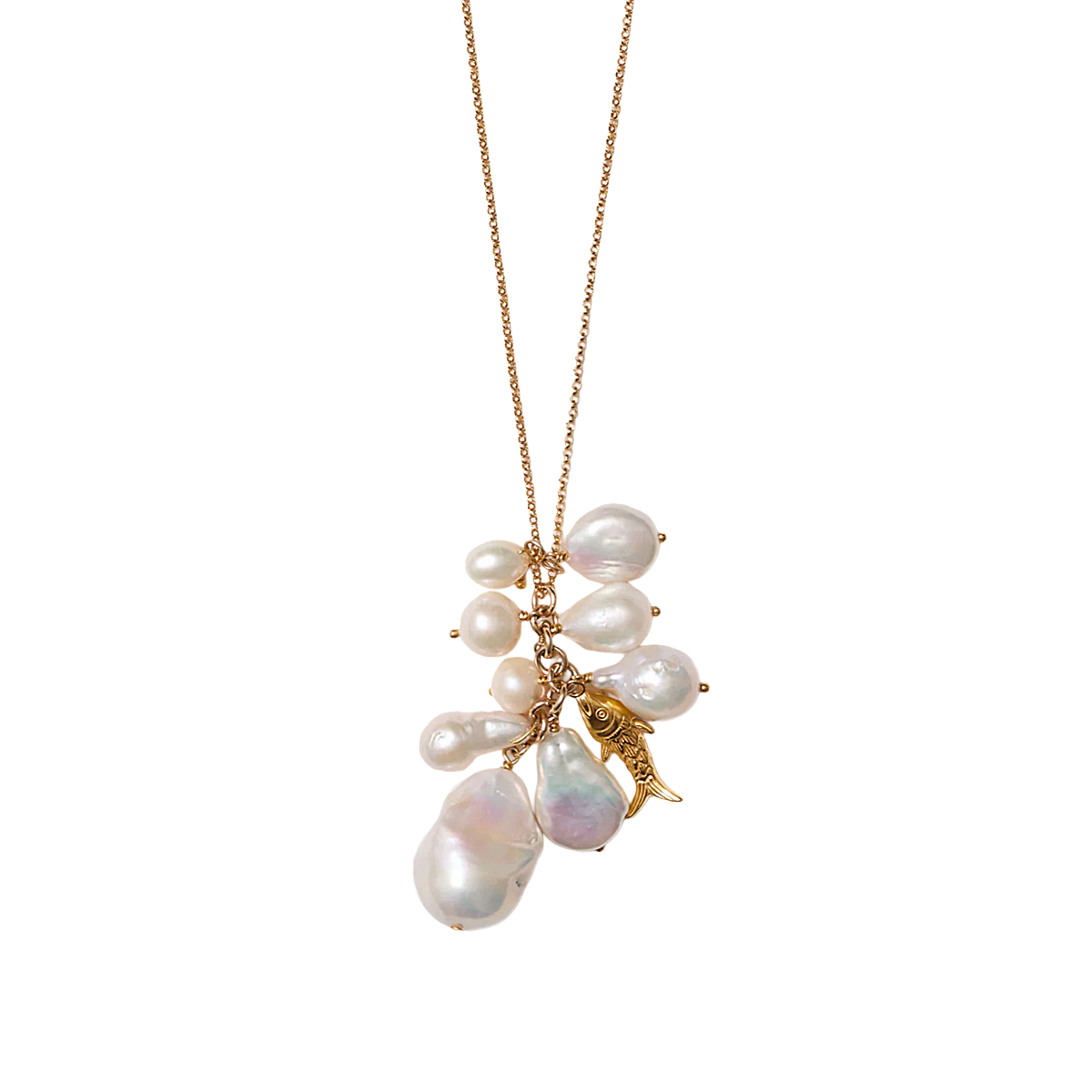 Pond Necklace with Pearl