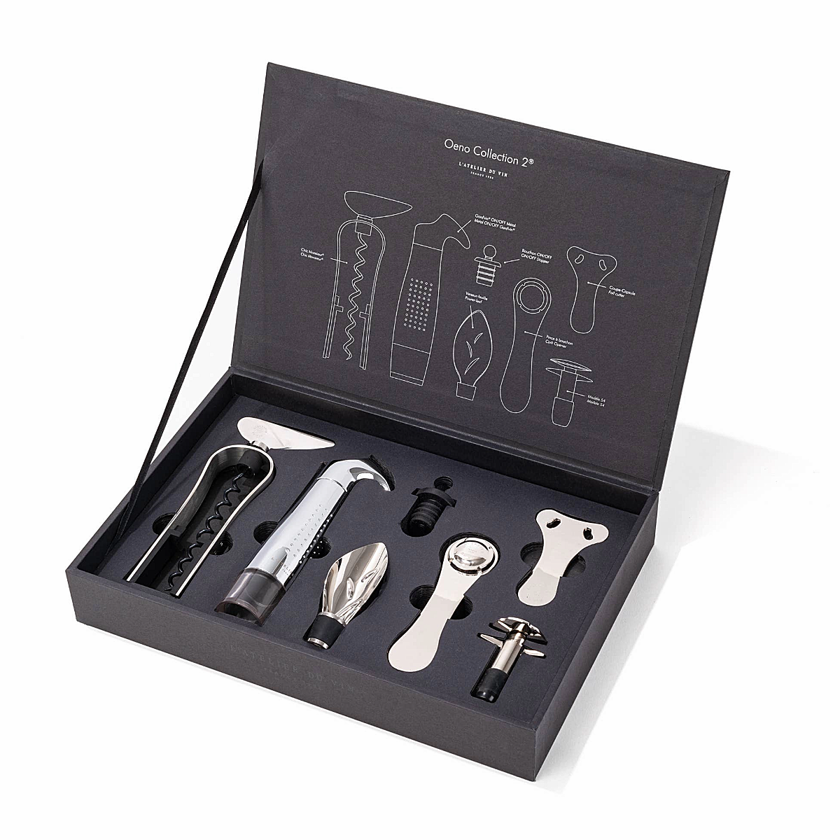 Oeno Collection 2 Wine Tools Box Set