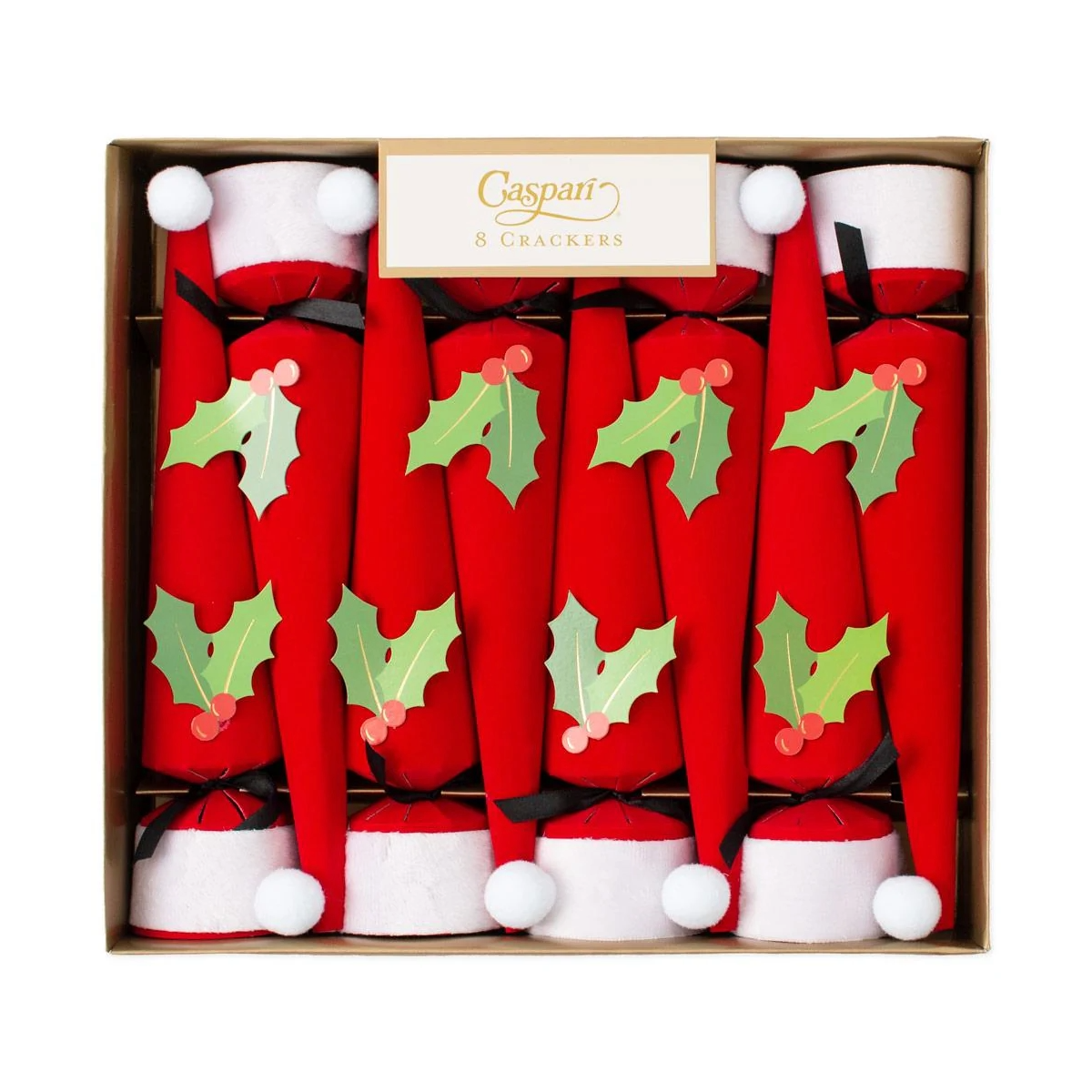 Santa Hat Cone Shaped Christmas Cracker