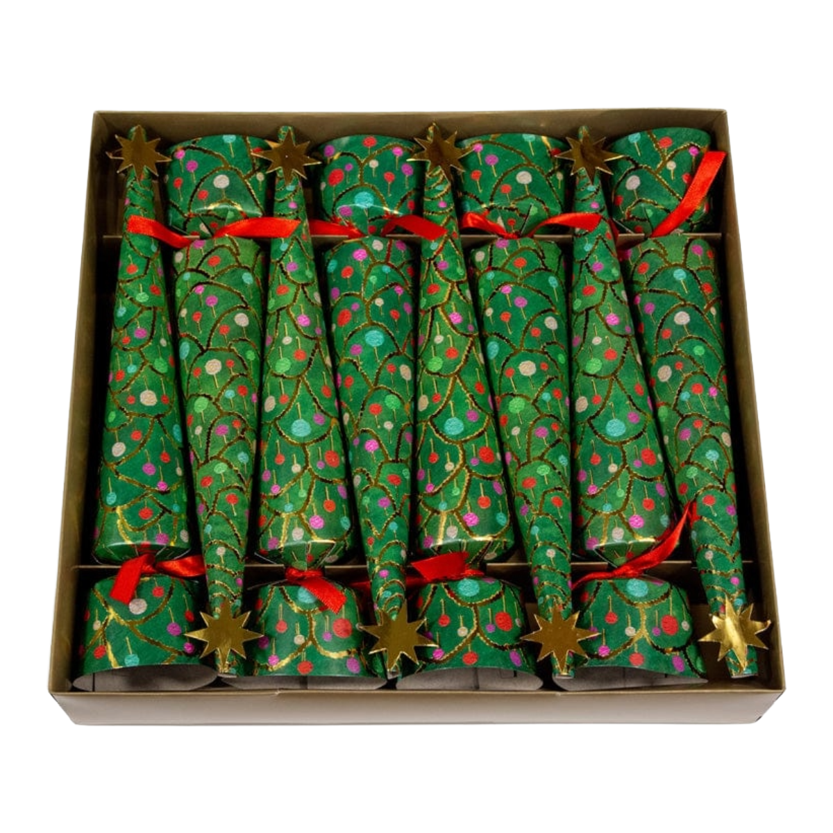 Merry And Bright Christmas Cone Crackers