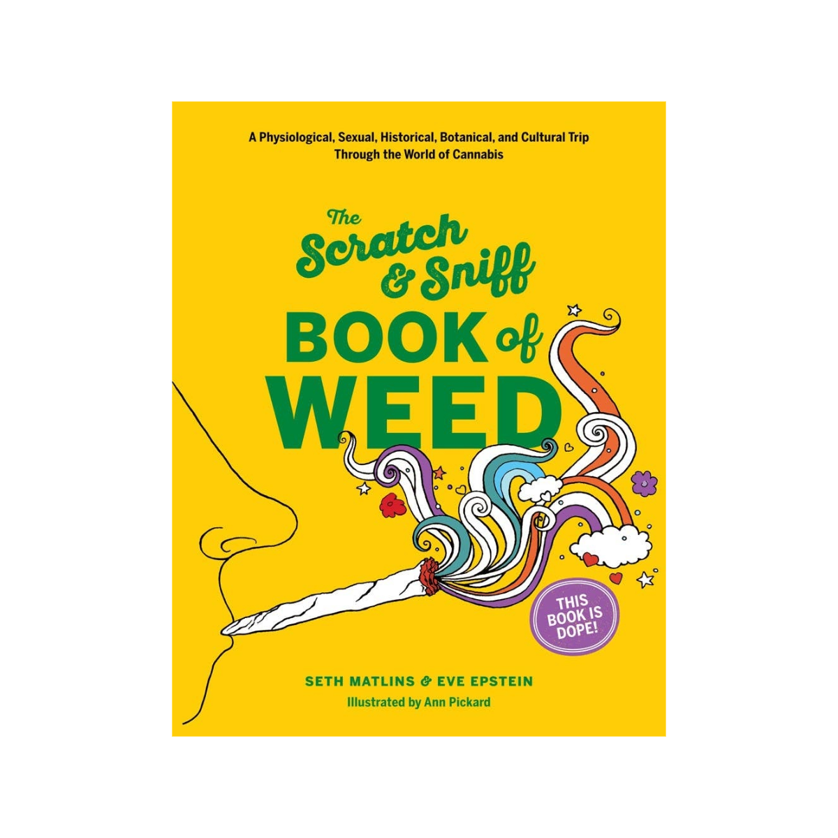 Scratch & Sniff Book of Weed