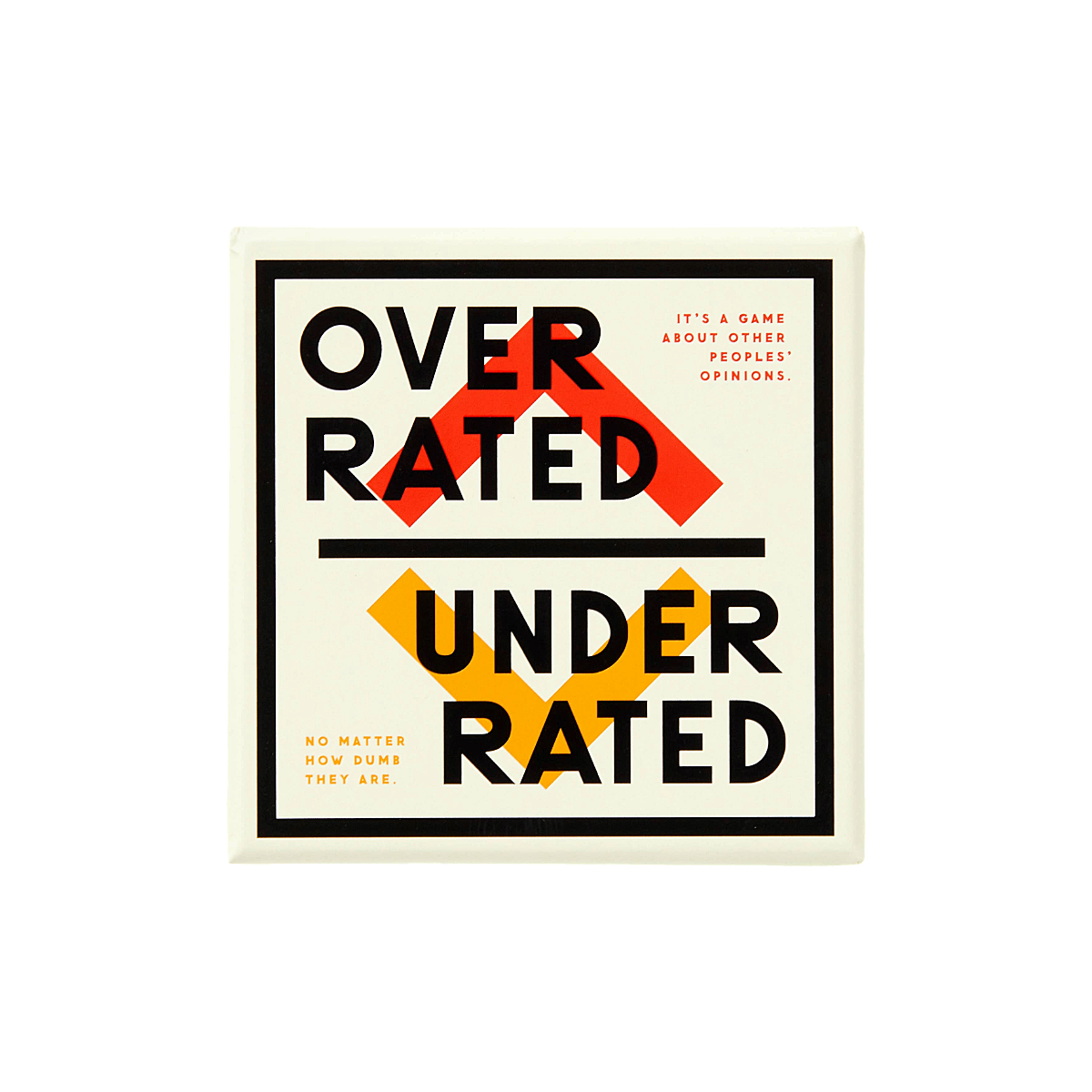 Overrated / Underrated Social Game