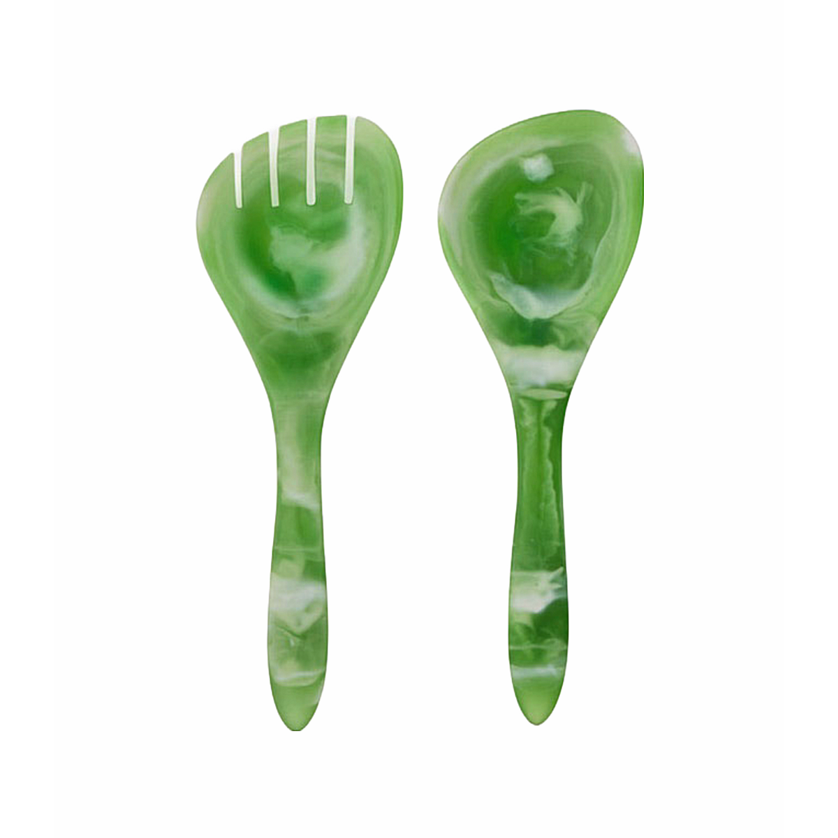 Laney Swirled Resin Servers - Green