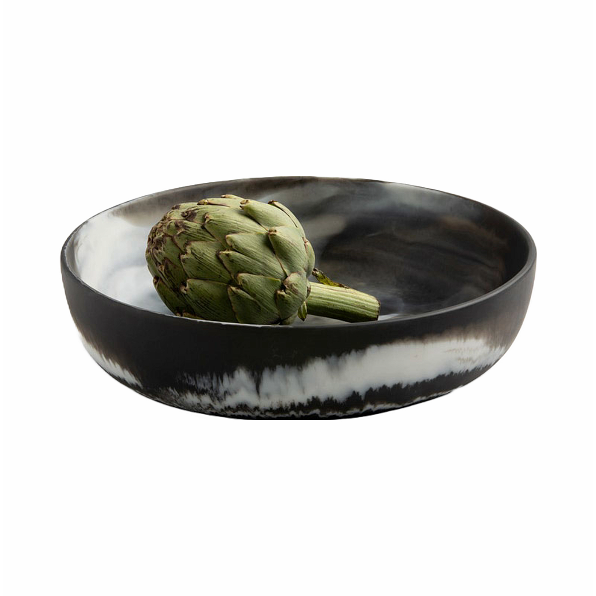 Hugo Resin Serving Bowl - Black