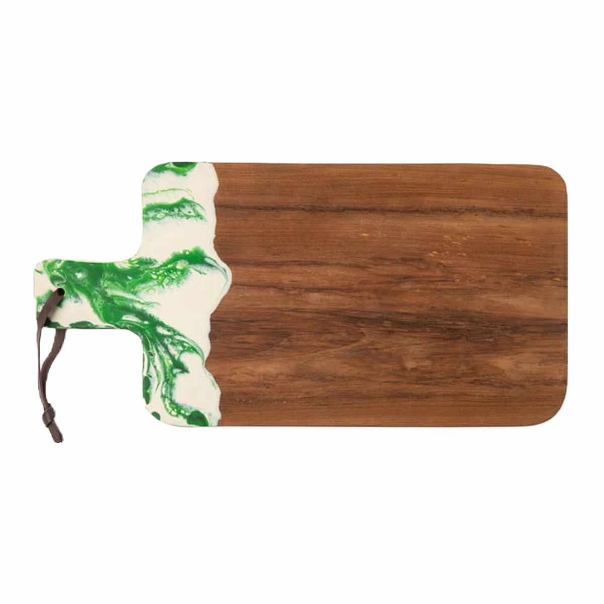 Austin Teak Serving Board - Green