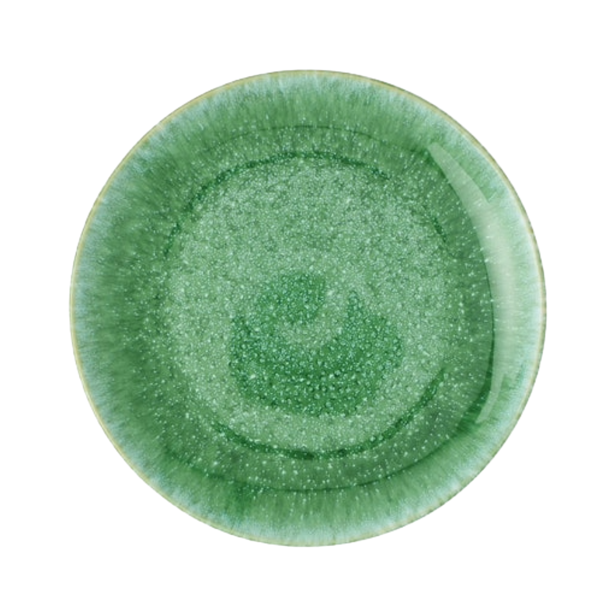 Eloise Reactive Emerald Salad/Dessert Plate Set of 4
