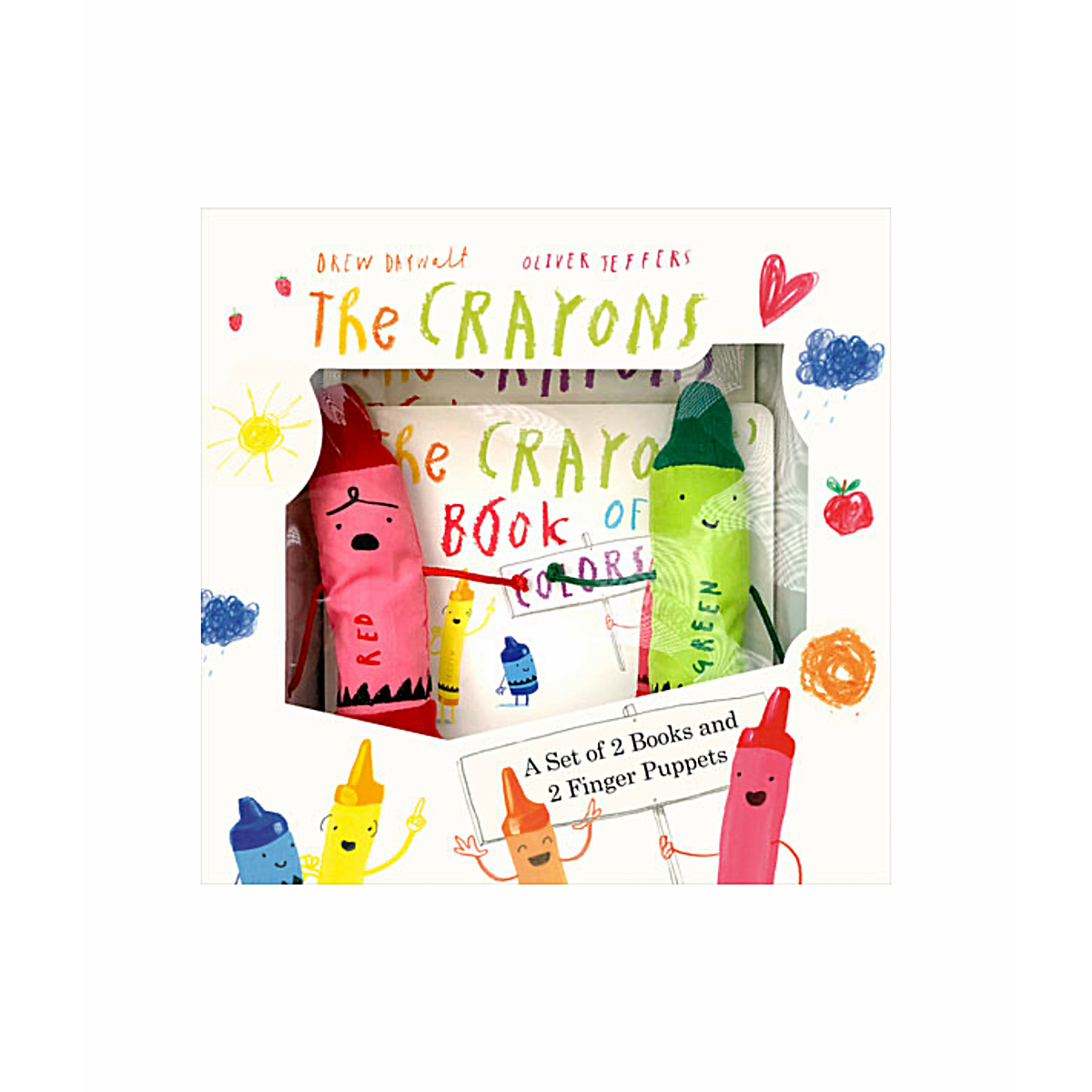 The Crayons: A Set of Books and Finger Puppets