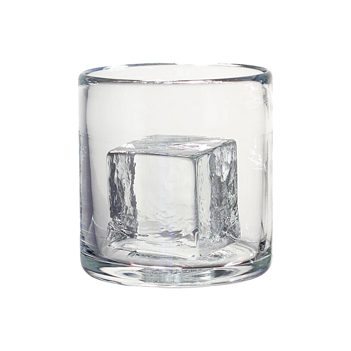 Cube Rocks Glass