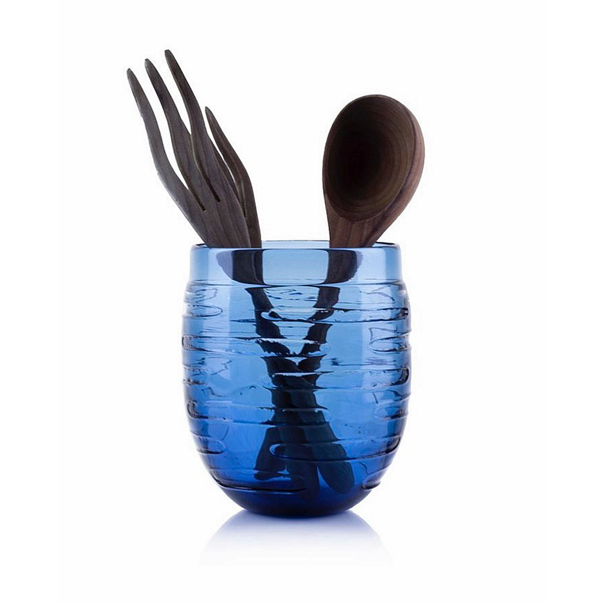 Incision Series Utensil Pot - Steel Blue