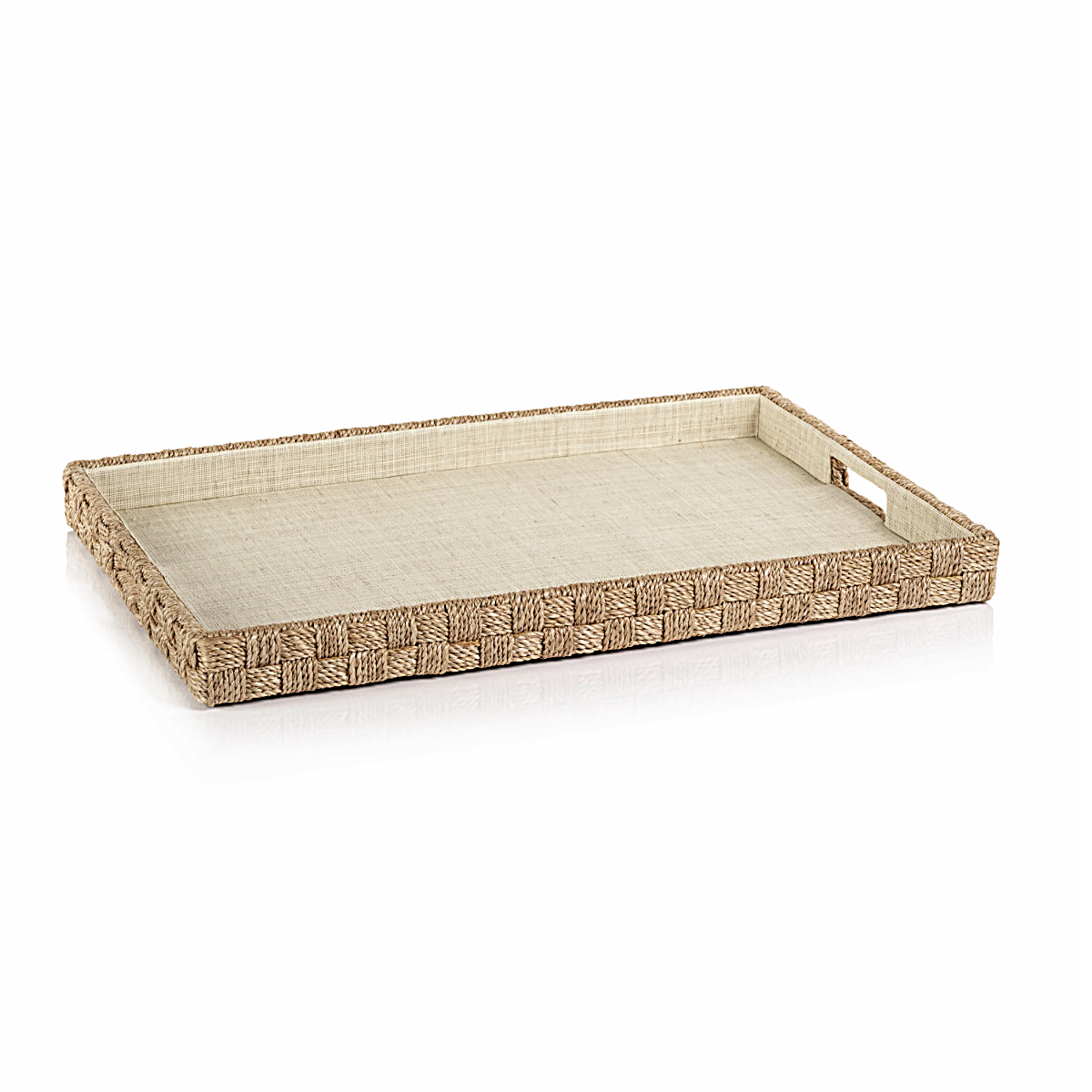 Abaca Rope Serving Tray - Large