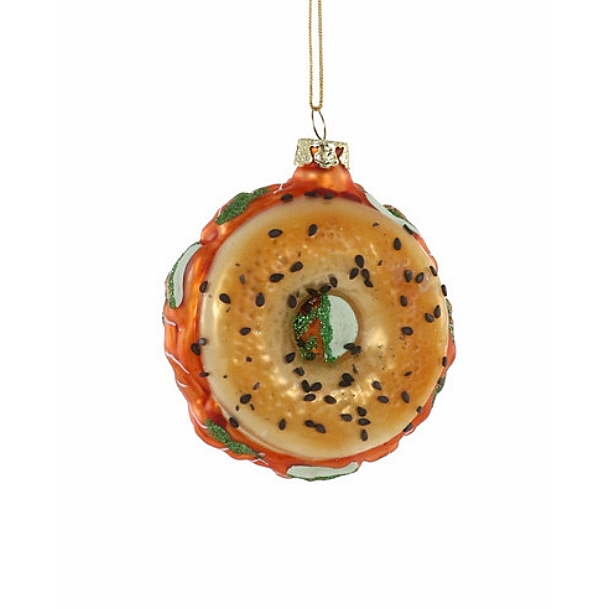 Bagel With Lox Ornament