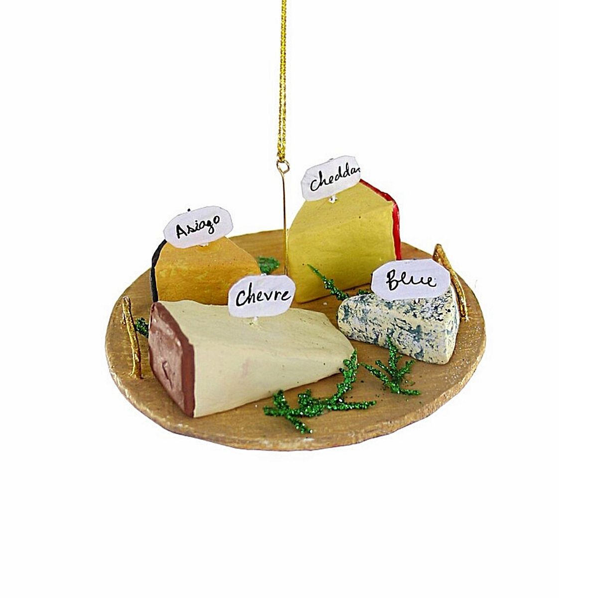 Cheese Plate Ornament