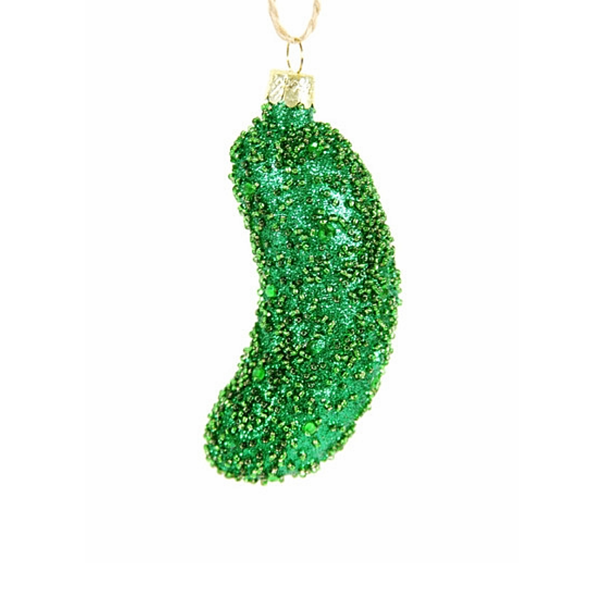 Jeweled Pickle Ornament