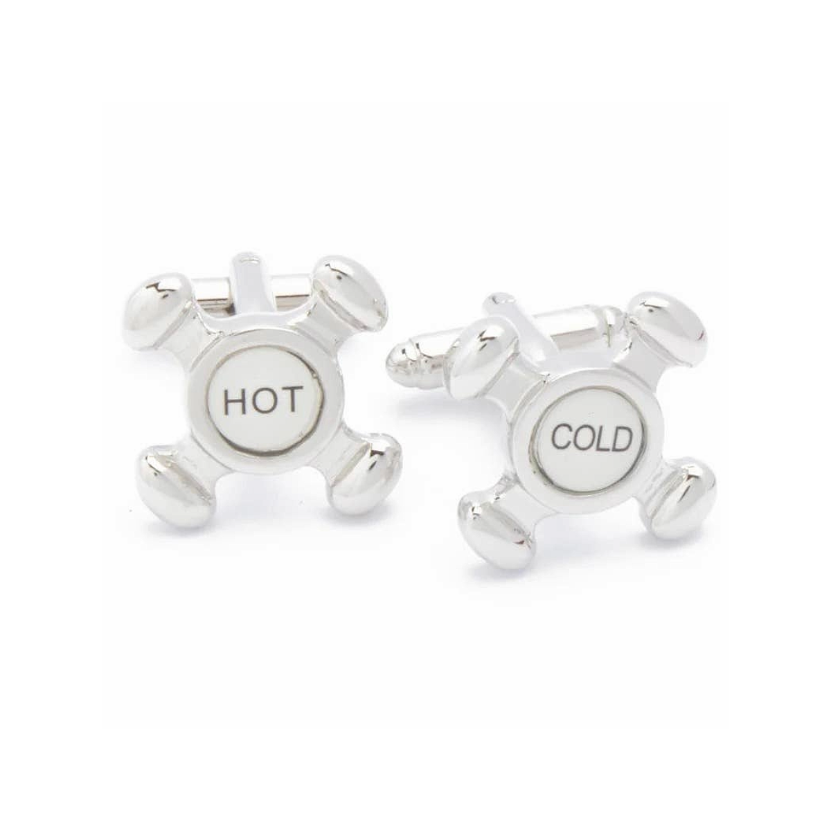 Hot and Cold Taps Cufflinks