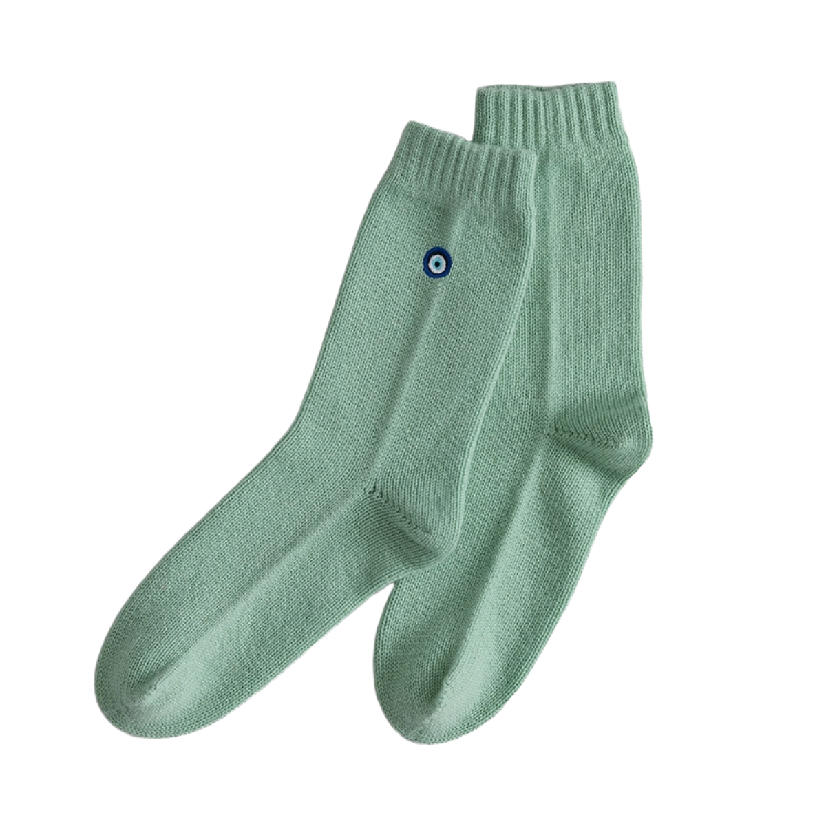 Cashmere Sleeping Socks - Willow Evil Eye
