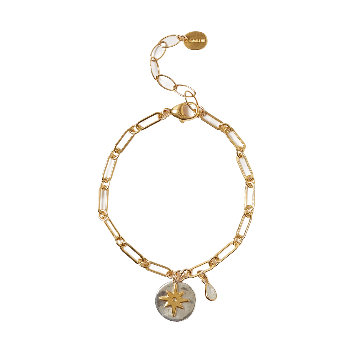 Beacon Charm Bracelet - Gold Mix