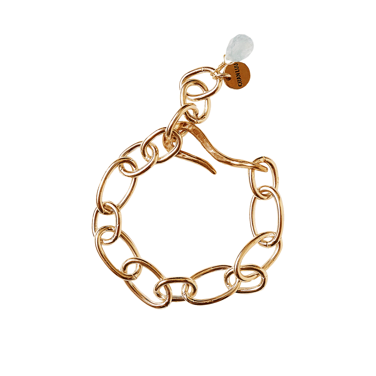 Ravella Chain Bracelet - Aquamarine