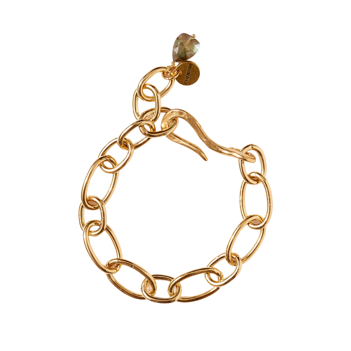 Ravella Chain Bracelet - Labradorite