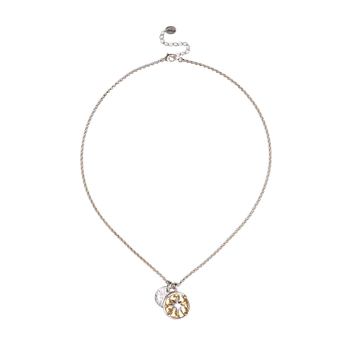 Beacon Charm Necklace - Silver Mix