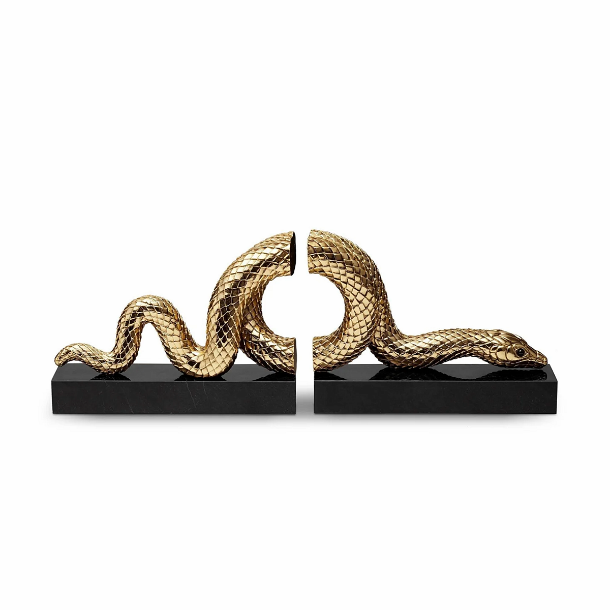Snake Bookend Set