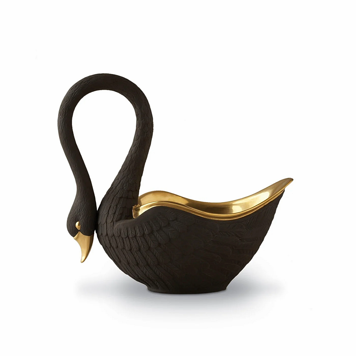 Medium Swan Bowl - Black