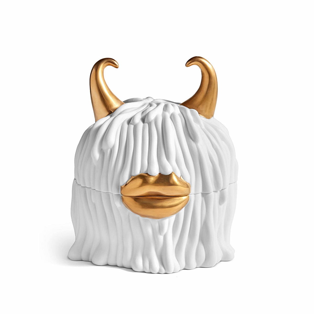 Haas Lynda Box + Plates Set of 4 - White