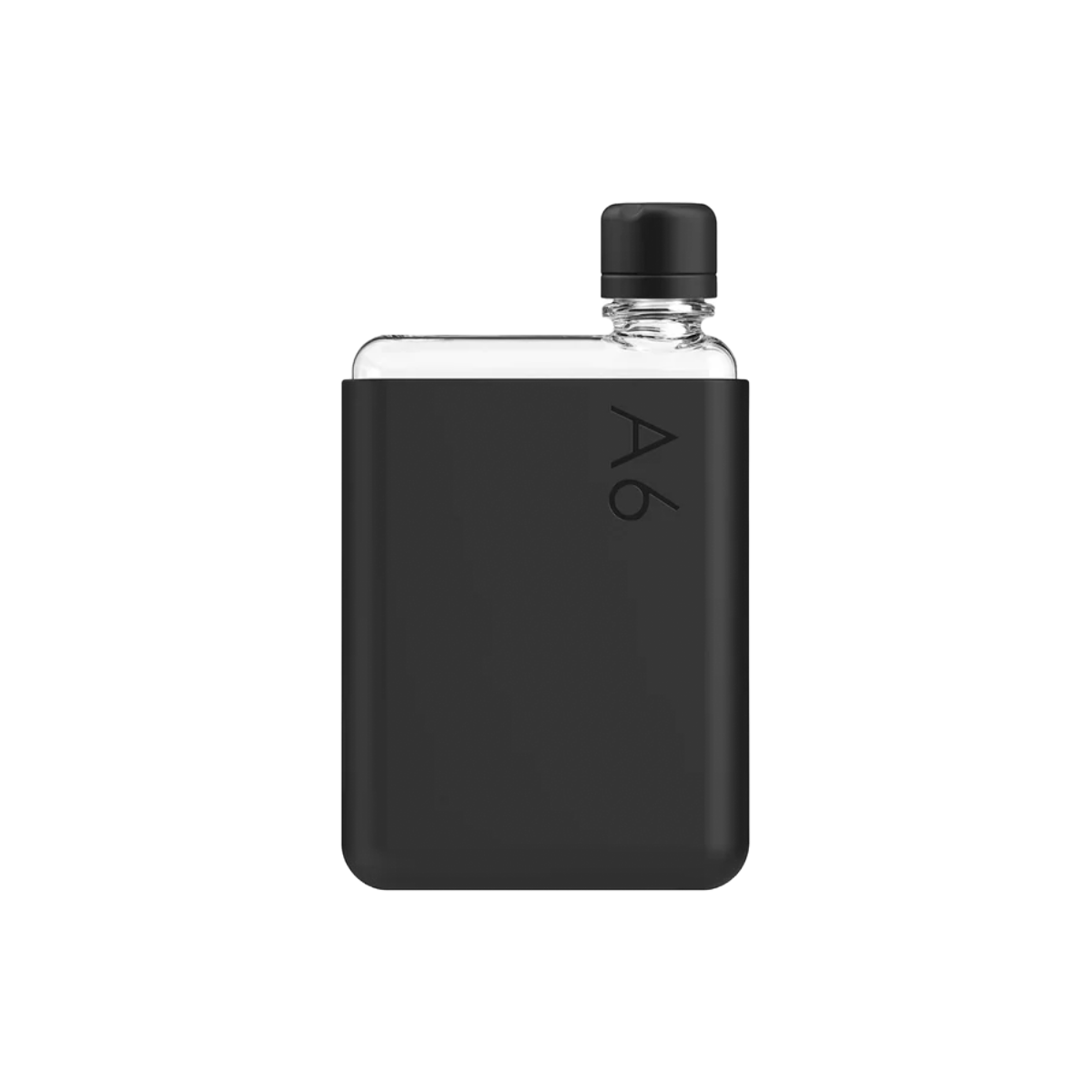 A6 Memobottle - Black Silicone