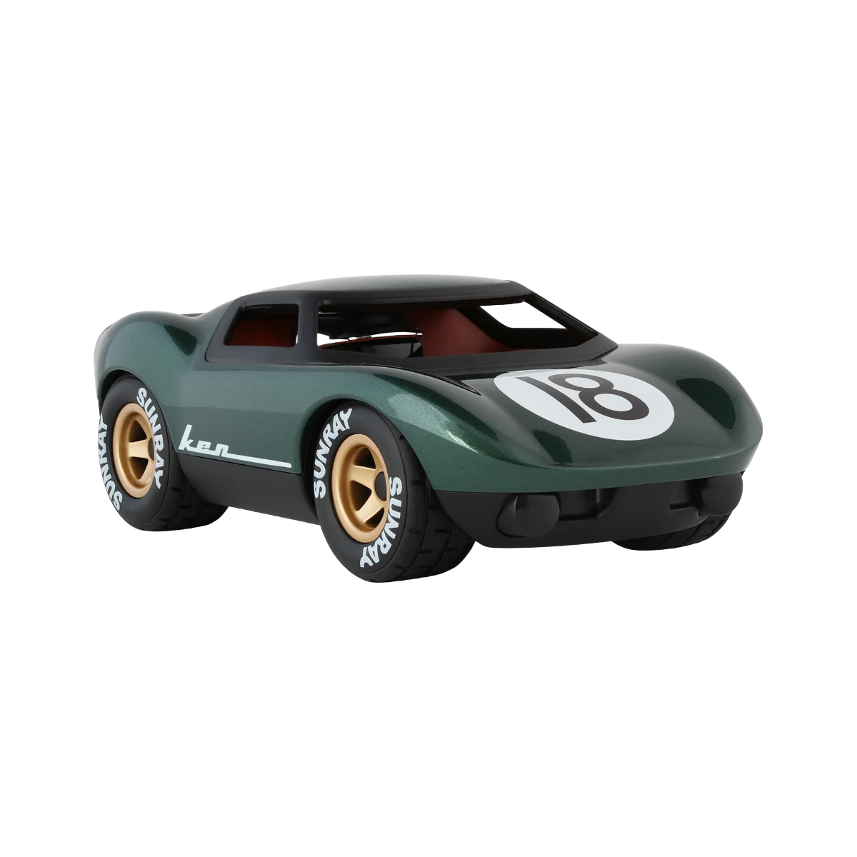 Ken Rogers Toy Car - Metallic Green