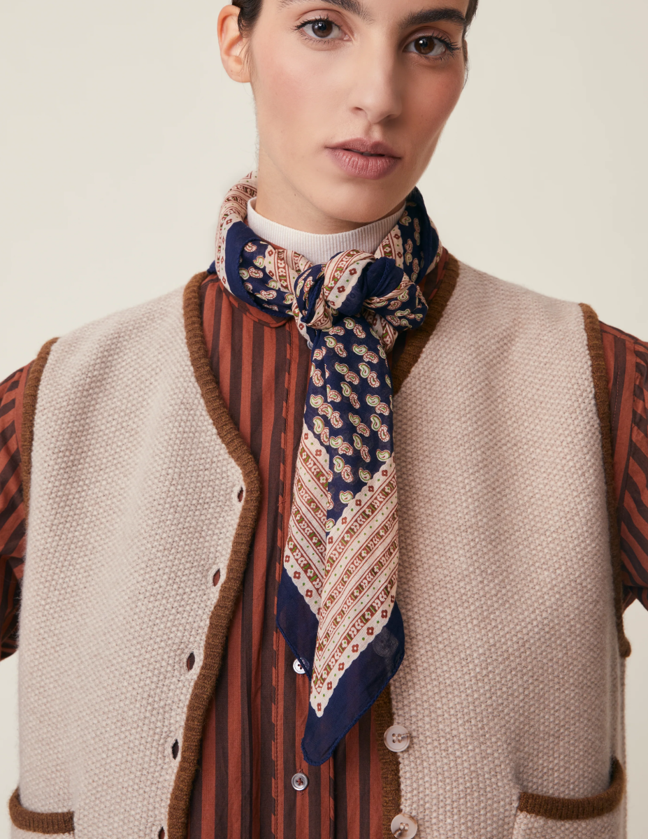 Scarf Phedre N°845 - Magic Blue