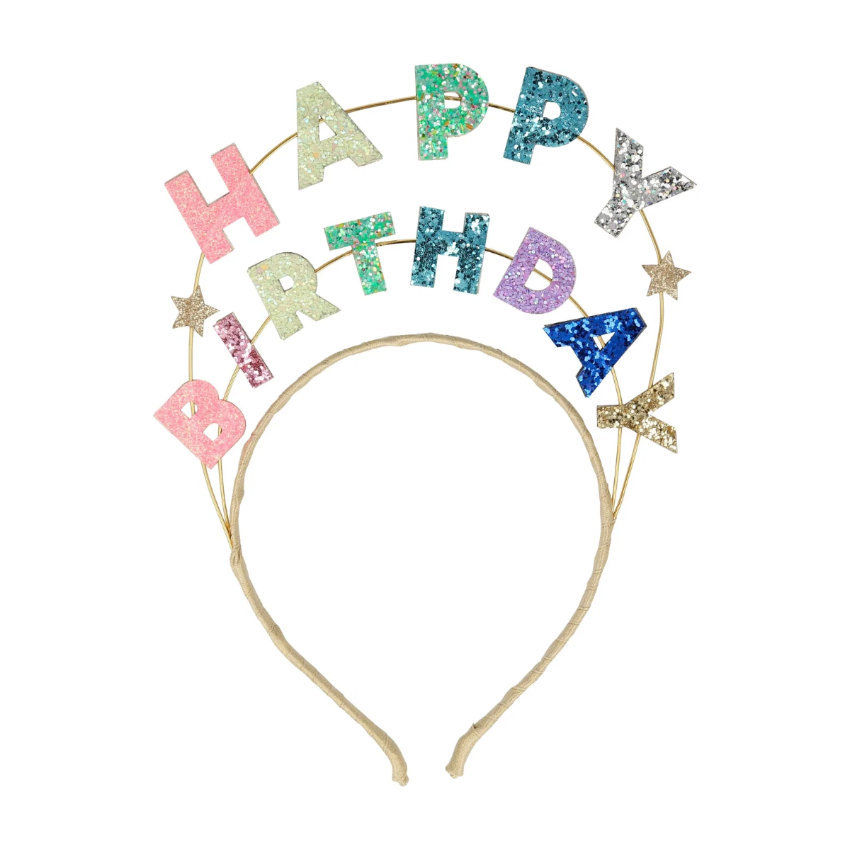 Happy Birthday Glitter Headband